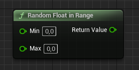 Random Float in Range blueprint node