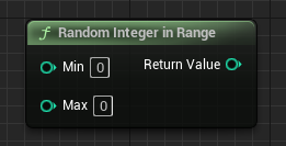 Random Integer in Range blueprint node