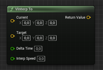 VInterp To blueprint node
