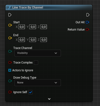 Line Trace By Channel blueprint node